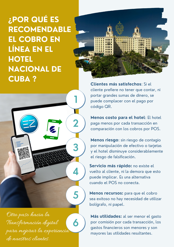 Material adicional: Ventajas del cobro en línea